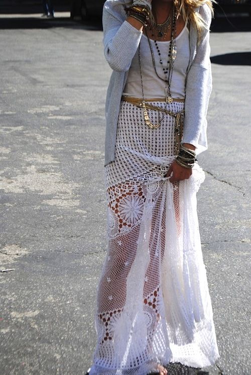 Just a pretty style | Latest fashion trends: Beautiful boho street look