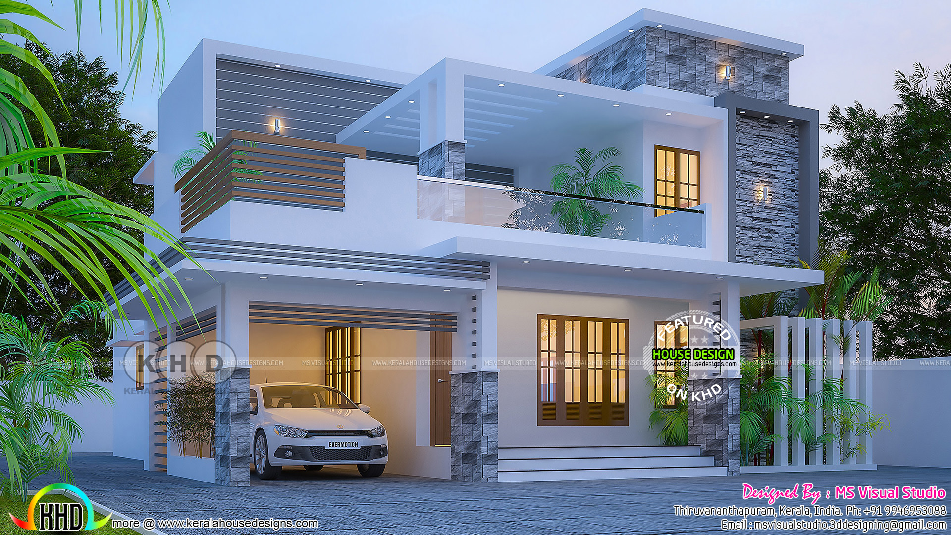 New Home Design Ideas Kerala 2700 Sq.feet Kerala Home With Interior ...