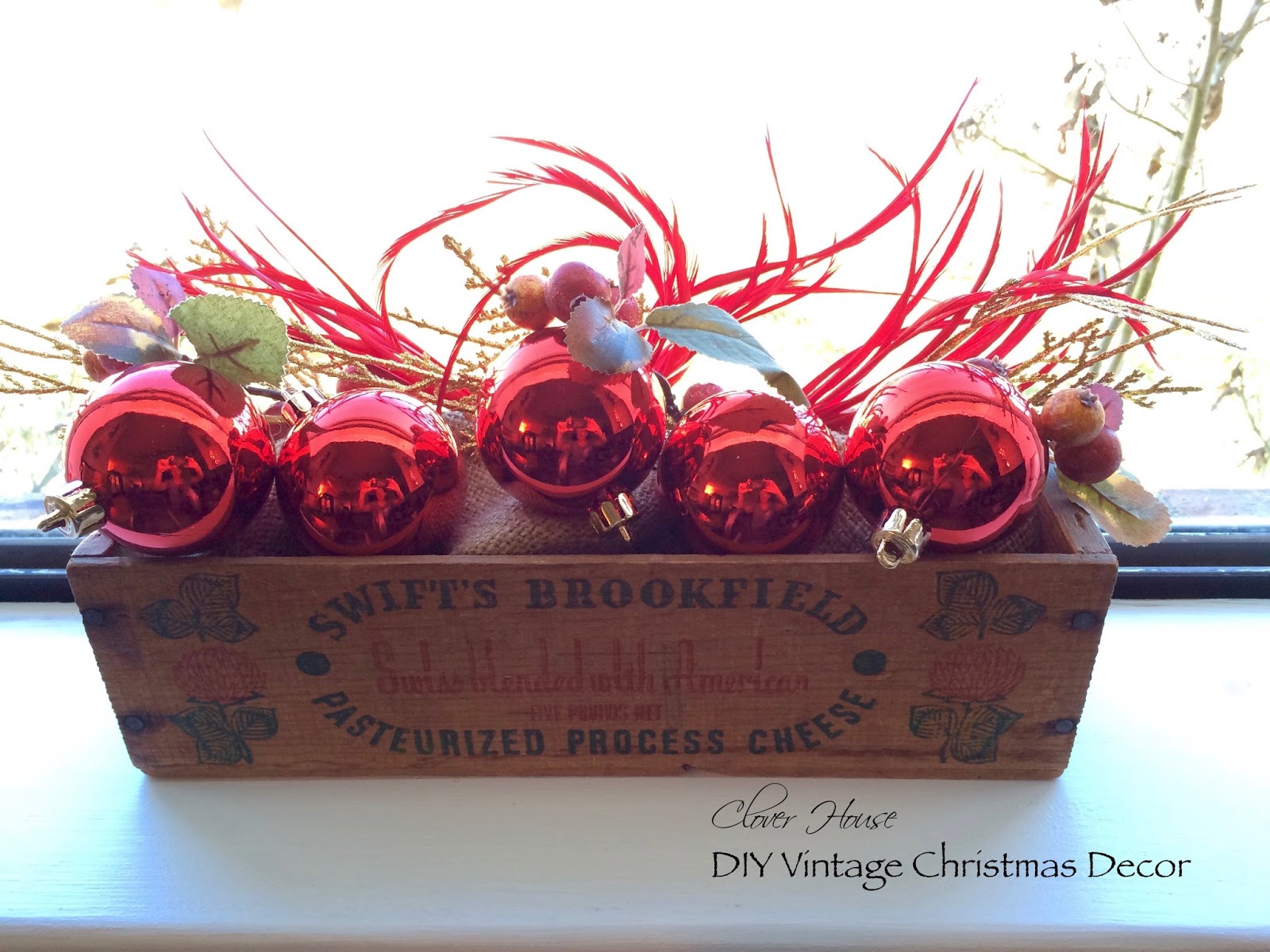 Clover House: DIY Vintage Christmas Decor
