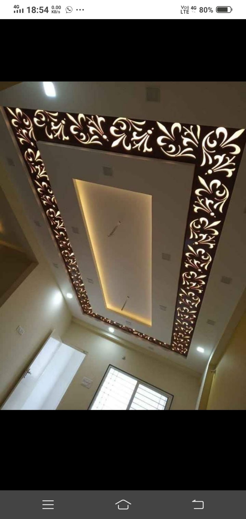 Coated Geometric False Ceiling, Thickness: 6.5mm-8mm, Rs 160 /square ...