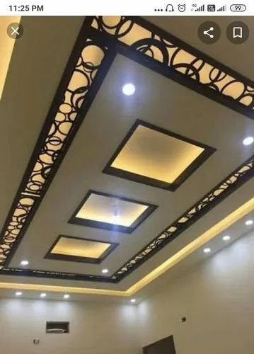 Coated Geometric False Ceiling, Thickness: 6.5mm-8mm at Rs 160/square ...