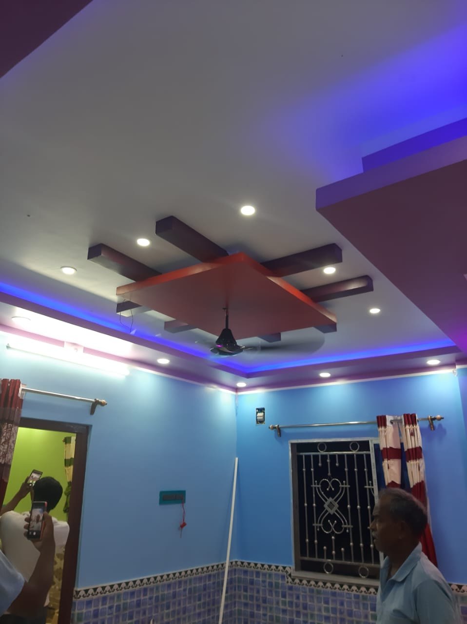 Coated Geometric False Ceiling, Thickness: 6.5mm-8mm, Rs 160 /square ...