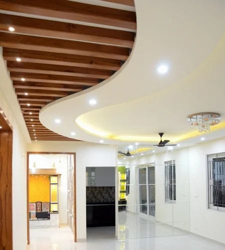 POP Gyproc False Ceiling, 12 mm at Rs 90/sq ft in Mumbai | ID ...