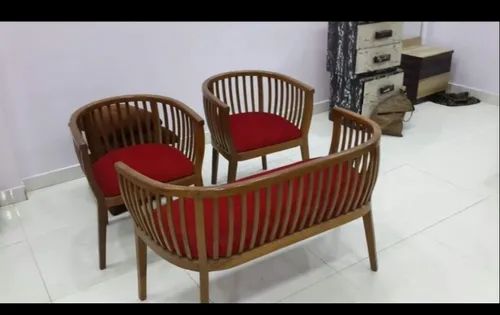 3 Seater Antique Wooden Sofa Teak Wood at ₹ 35500/set in Silvassa | ID ...