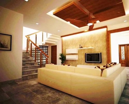 Asbestos Cement And Gypsum Gyproc False Ceiling at Rs 70/square feet in ...
