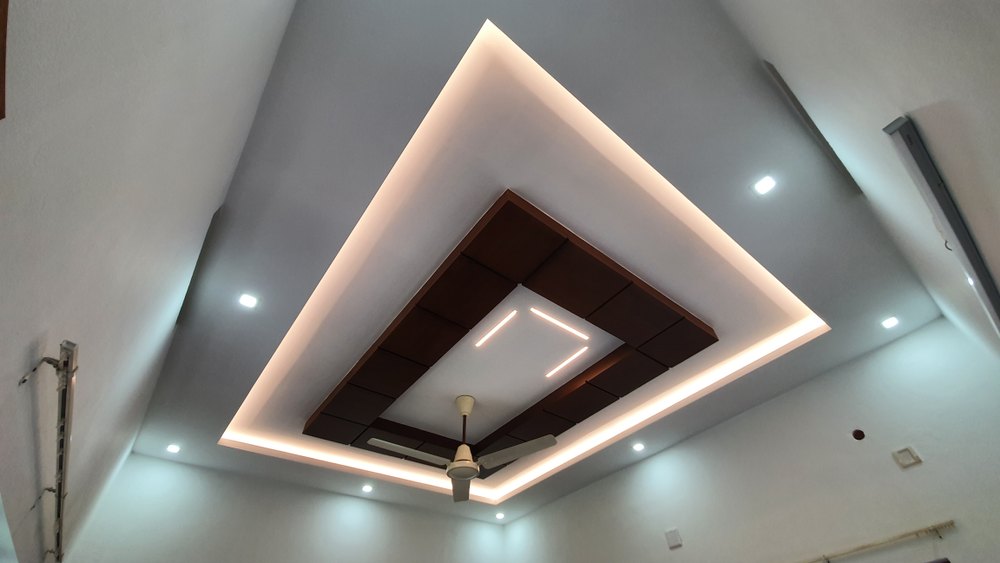 gypsum White Gyproc False Ceiling, Thickness: 12 mm at Rs 65/square ...
