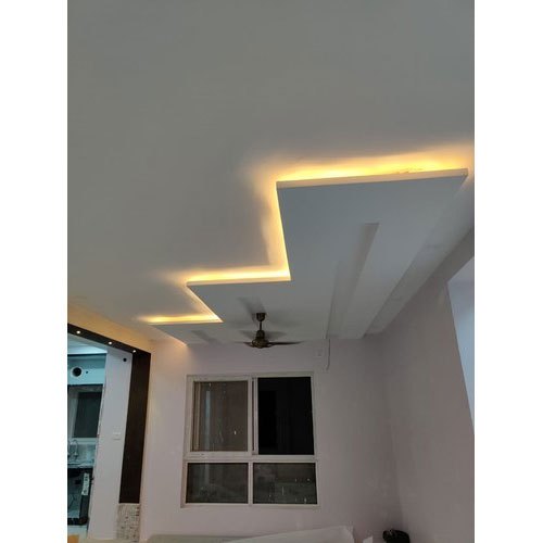Asbestos Cement Coated Gyproc False Ceiling, Thickness: 12 mm at ₹ 55 ...