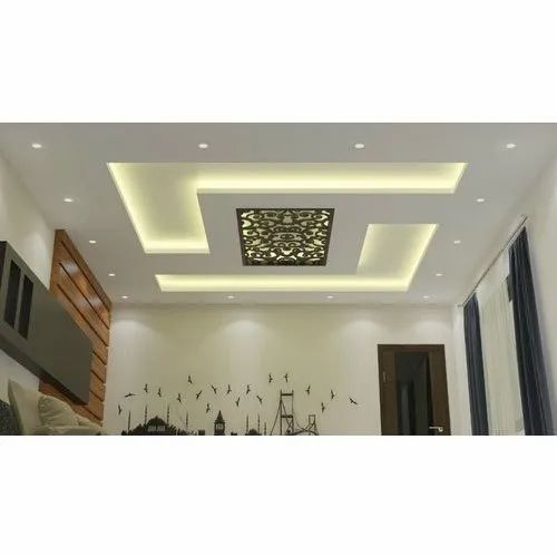 Galvanised Gyproc Gypsum False Ceiling at best price in Mumbai | ID ...