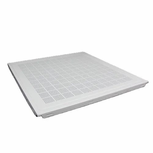 Grey Galvanised Aluminum False Ceiling, Thickness: 6.5 mm at best price ...