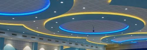 Gyproc Gypsum False Ceiling Services, Thickness: 30mm in Hyderabad