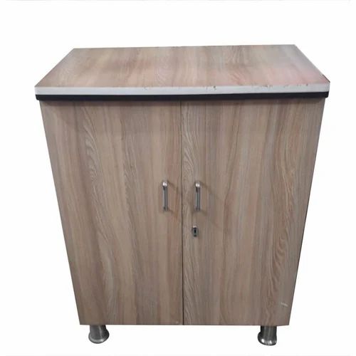 2 Doors Laminated Wooden Cabinet, With Locker at Rs 2000/piece in ...