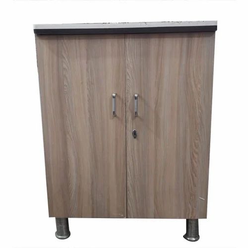 2 Doors Laminated Wooden Cabinet, With Locker at ₹ 2000/piece in Kanpur ...