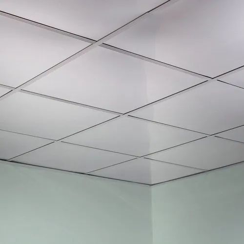 Concealed Grid Color Coated Square Aluminum False Ceiling, Thickness ...