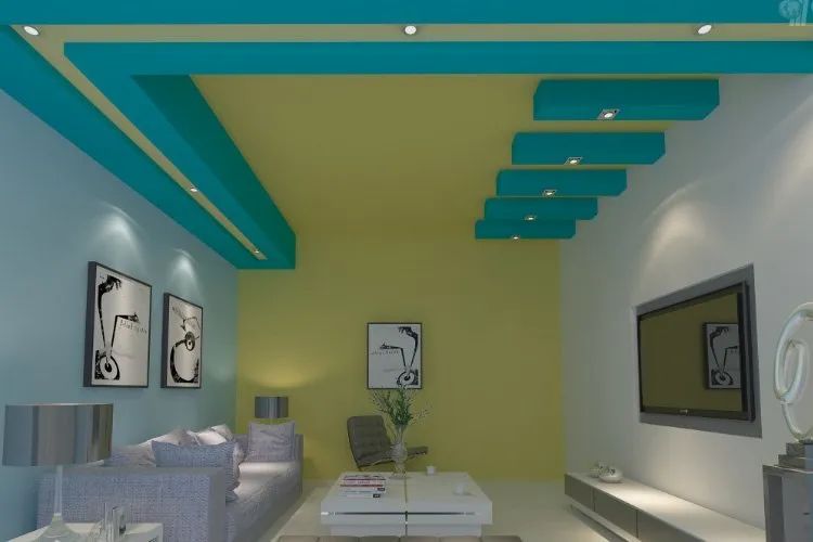Asbestos Cement Color Coated Gyproc False Ceiling, Thickness: 12 mm at ...