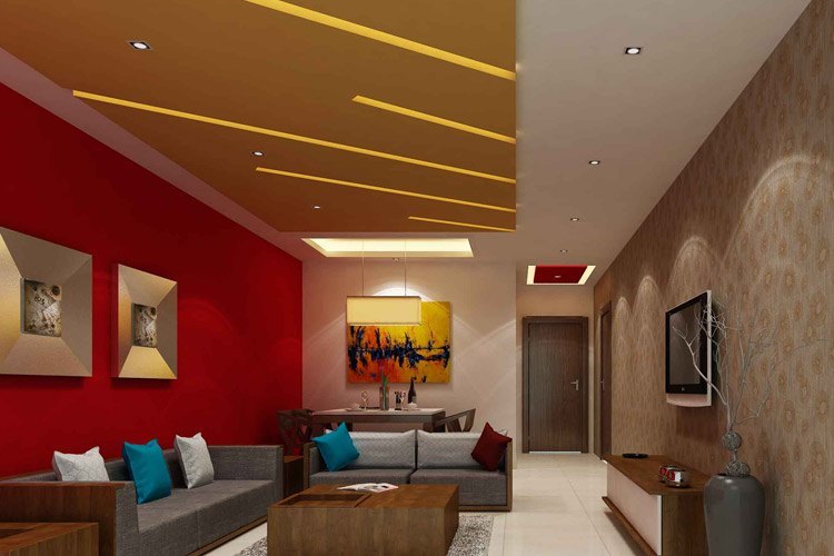 Asbestos Cement Color Coated Gyproc False Ceiling, Thickness: 12 mm at ...
