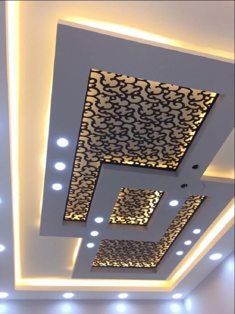 Gyproc Gypsum False Ceiling Service, Thickness: 8 mm at ₹ 60/sq ft in ...