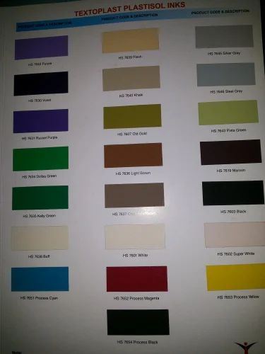 Water Based Screen Printing Inks, Plastic Cans, Packaging Size: 1KG at ...