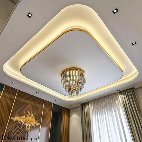Gypsum Gyproc False Ceiling, 12 mm at best price in Hyderabad | ID ...