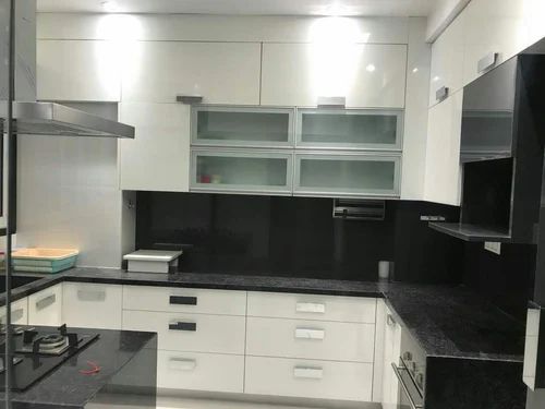 Contemporary L Shaped Modular Kitchen at best price in Jodhpur | ID ...