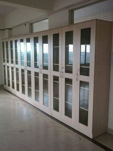 Engineered Wood Office Wooden Storage Cabinet at ₹ 10000/piece in ...