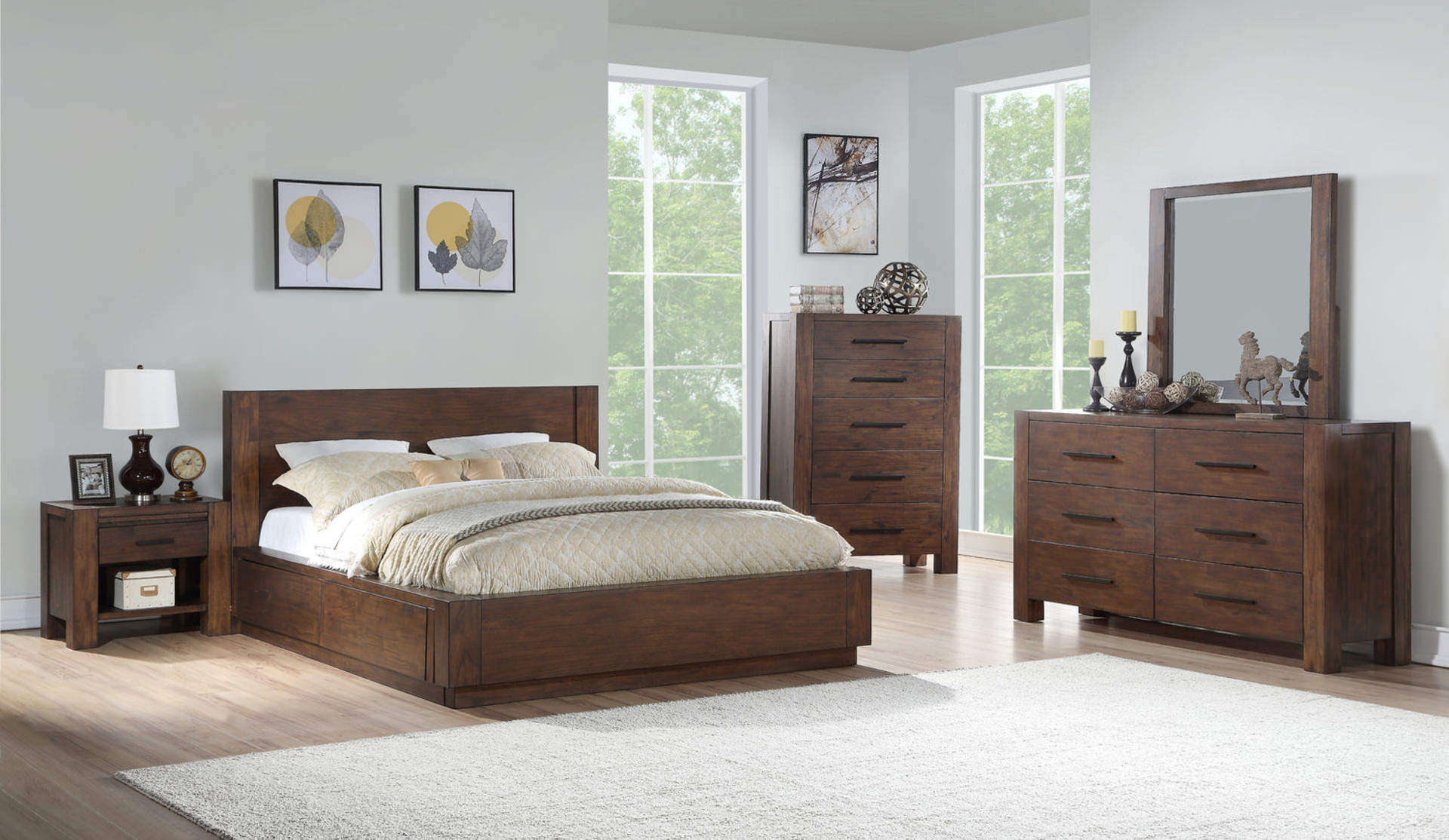 Masculine Luxury Master Bedroom Designs