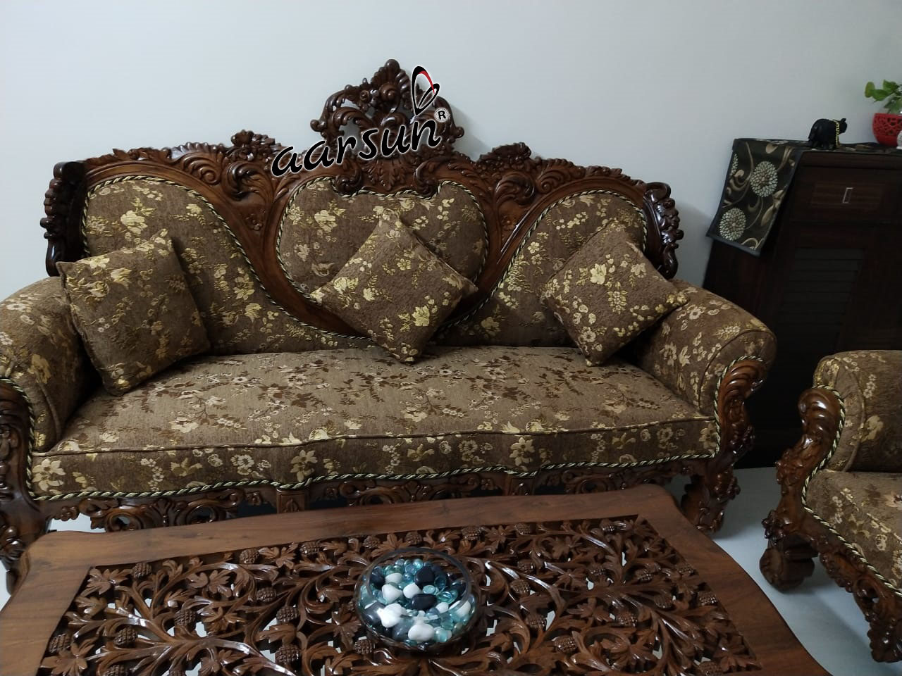Antique Sofa Set Teak Wood YT-100