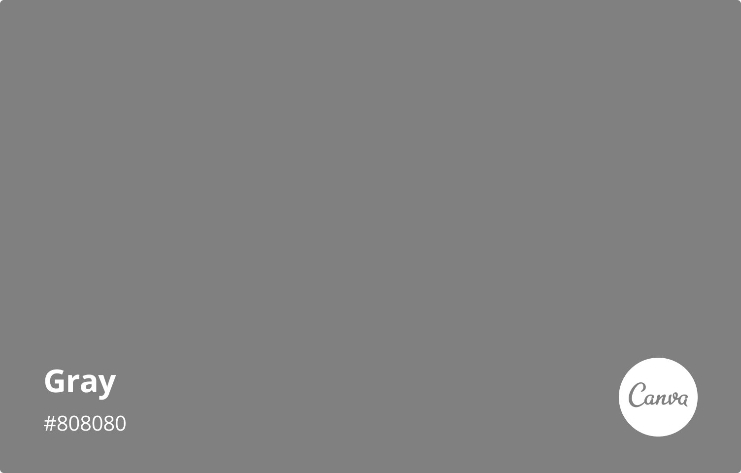 Everything about the color Gray