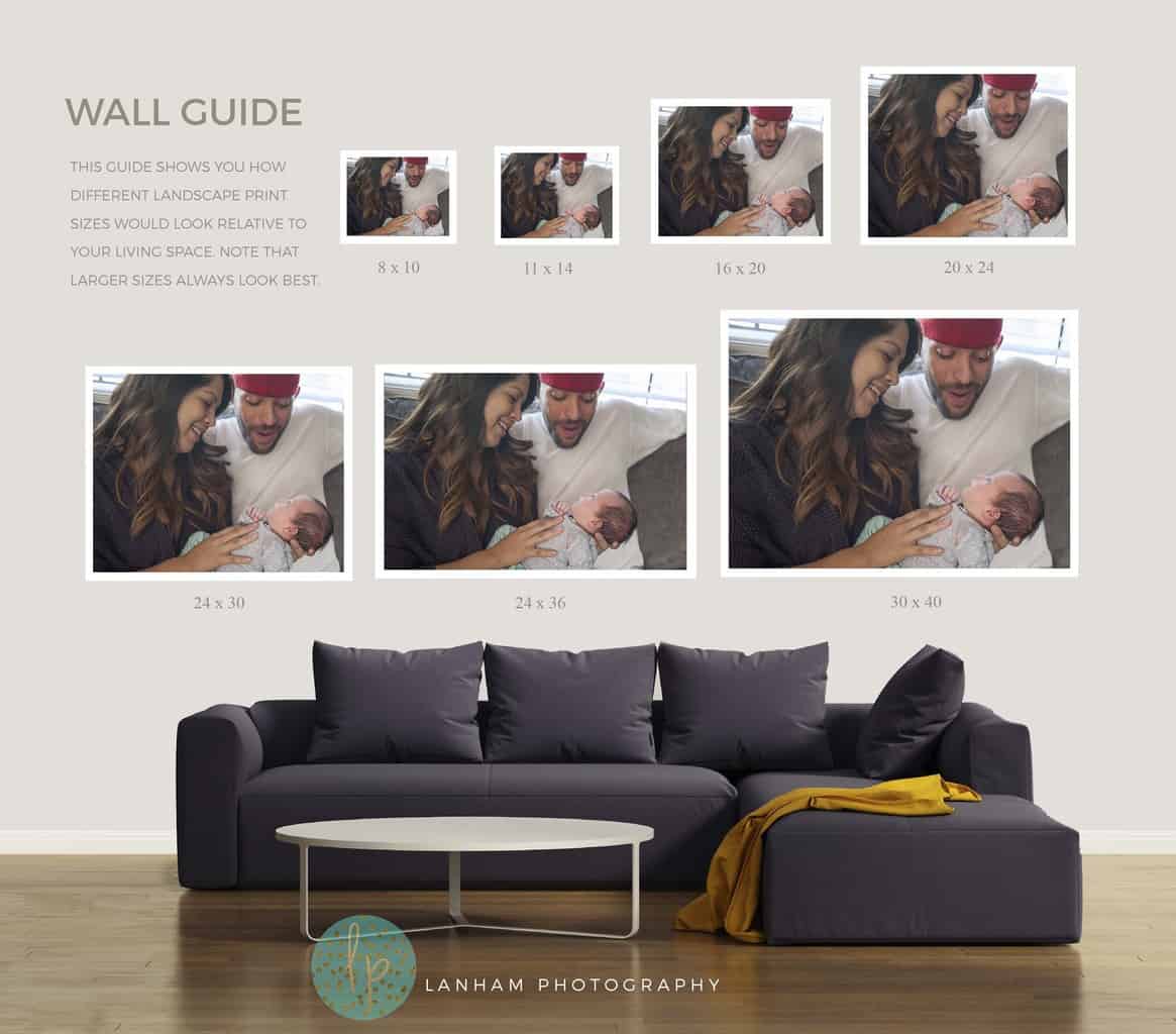 Living Room Wall Guide - Amy Lanham