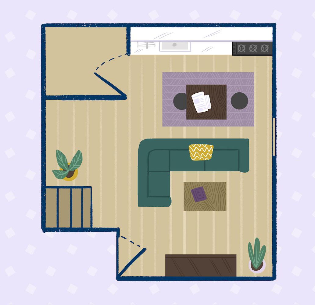 Small Living Room Layout Furniture | Ann Inspired