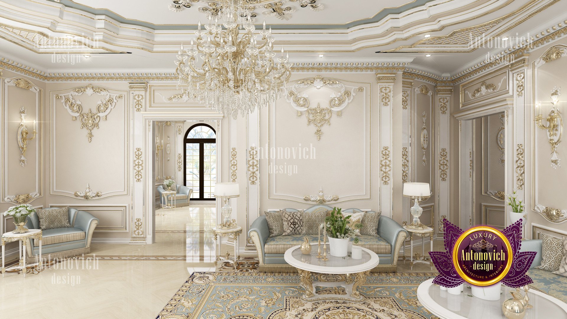 Very beautiful living room interior