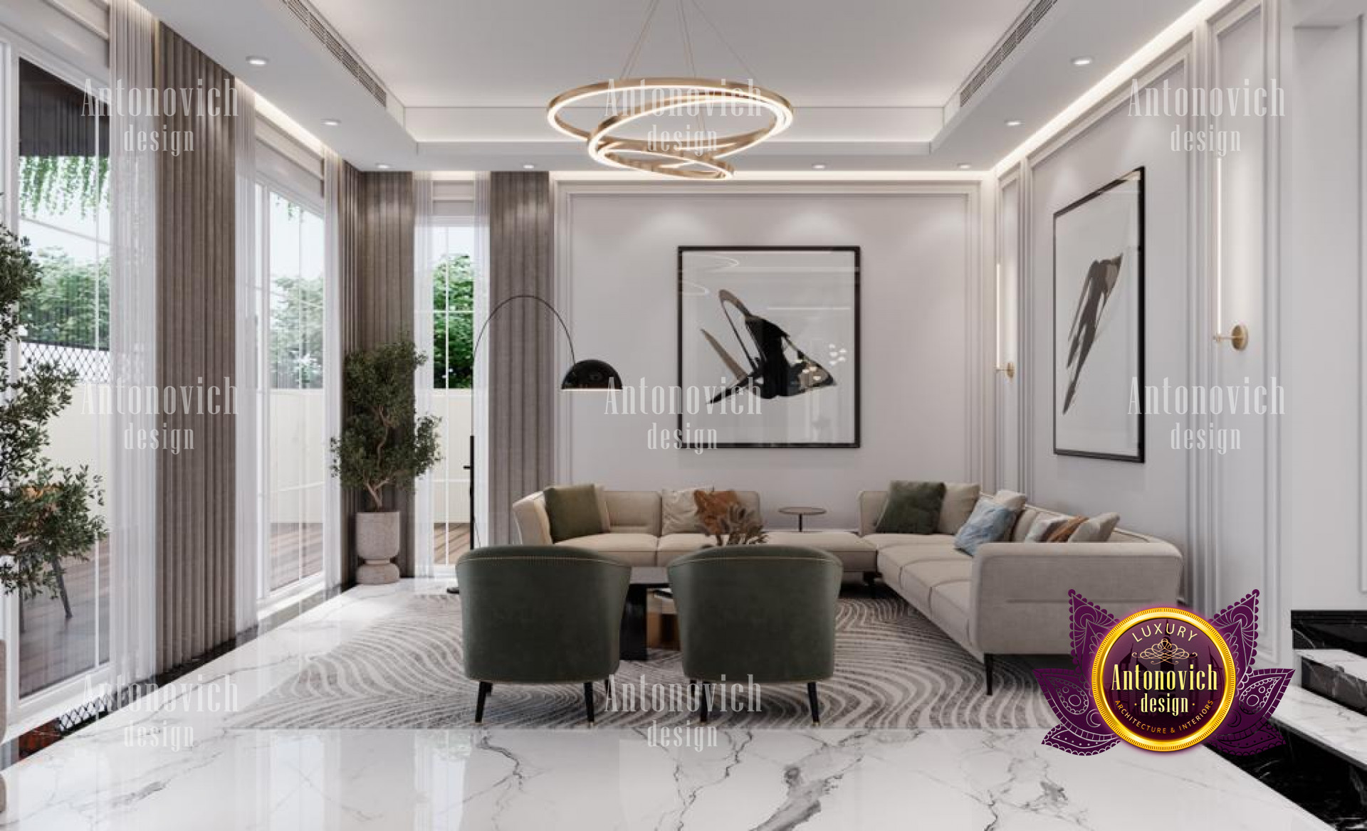 THE LUXURY MANSION INTERIOR DESIGN