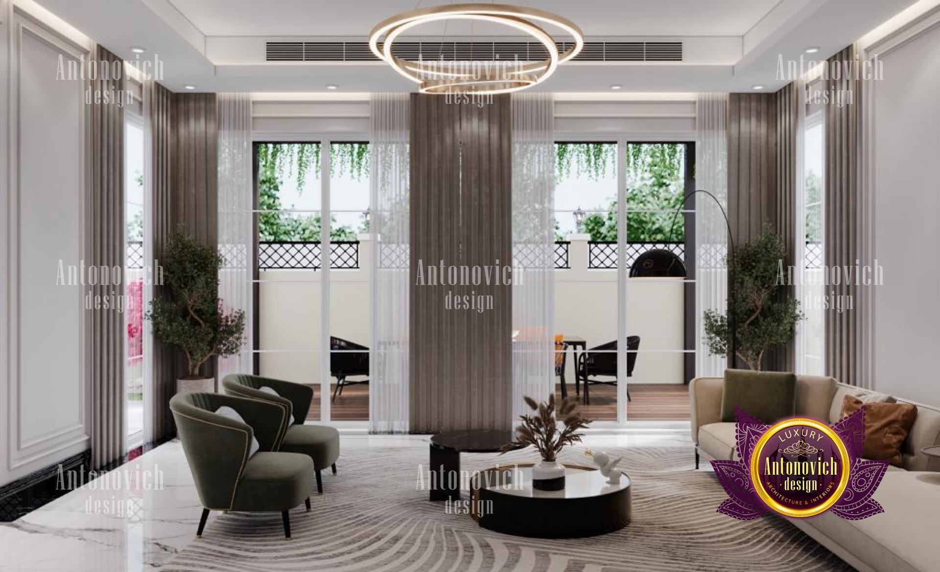 THE LUXURY MANSION INTERIOR DESIGN