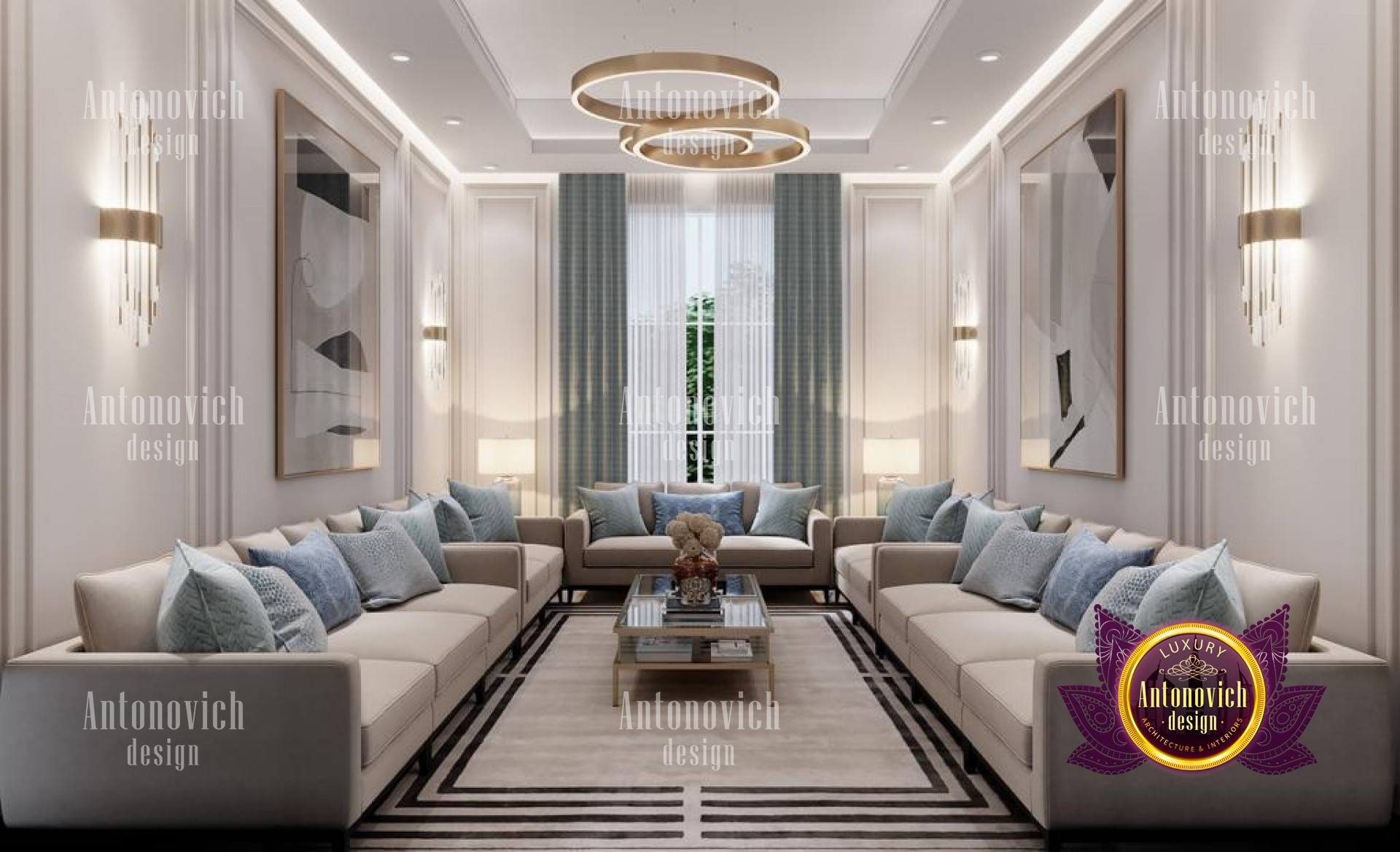THE LUXURY MANSION INTERIOR DESIGN