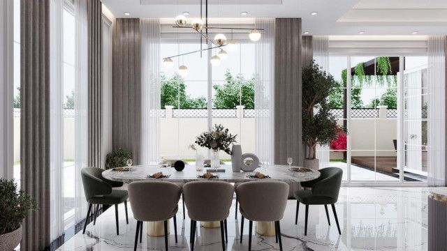 THE LUXURY MANSION INTERIOR DESIGN
