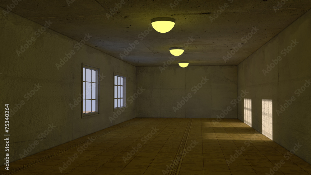 Old room Stock Illustration | Adobe Stock