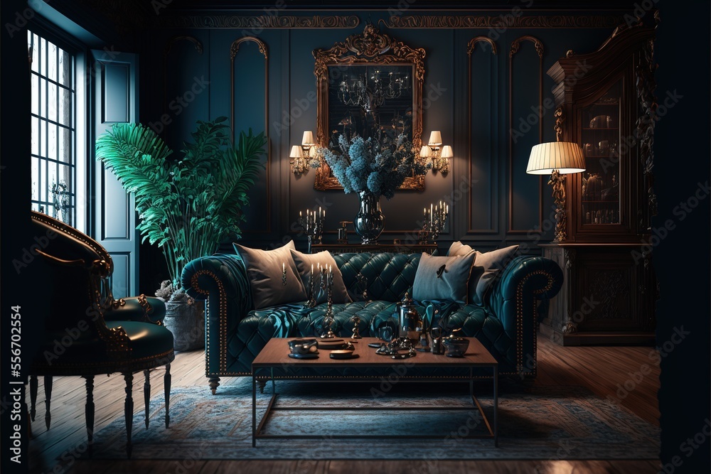 Vintage Living Room Style | Baci Living Room