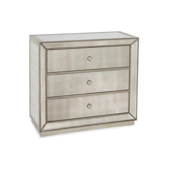 Zara Antique Mirror Silver Dressing Cabinet - Avant Garde Furniture