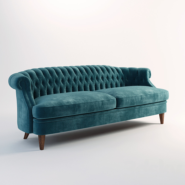 Antique Sofa - Sofa - 3D model