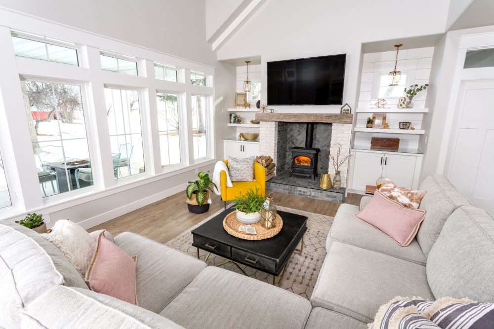 Modern Farmhouse Living Room Ideas | Baci Living Room