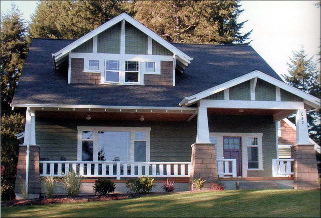 Newly Constructed Craftsman Bungalow | craftsman bungalow, c… | Flickr