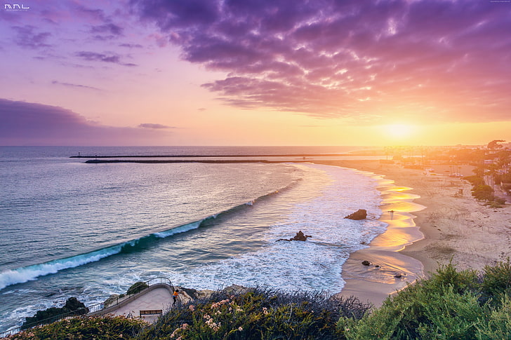 HD wallpaper: 8k, travel, Corona Del Mar, Best Beaches in the World ...