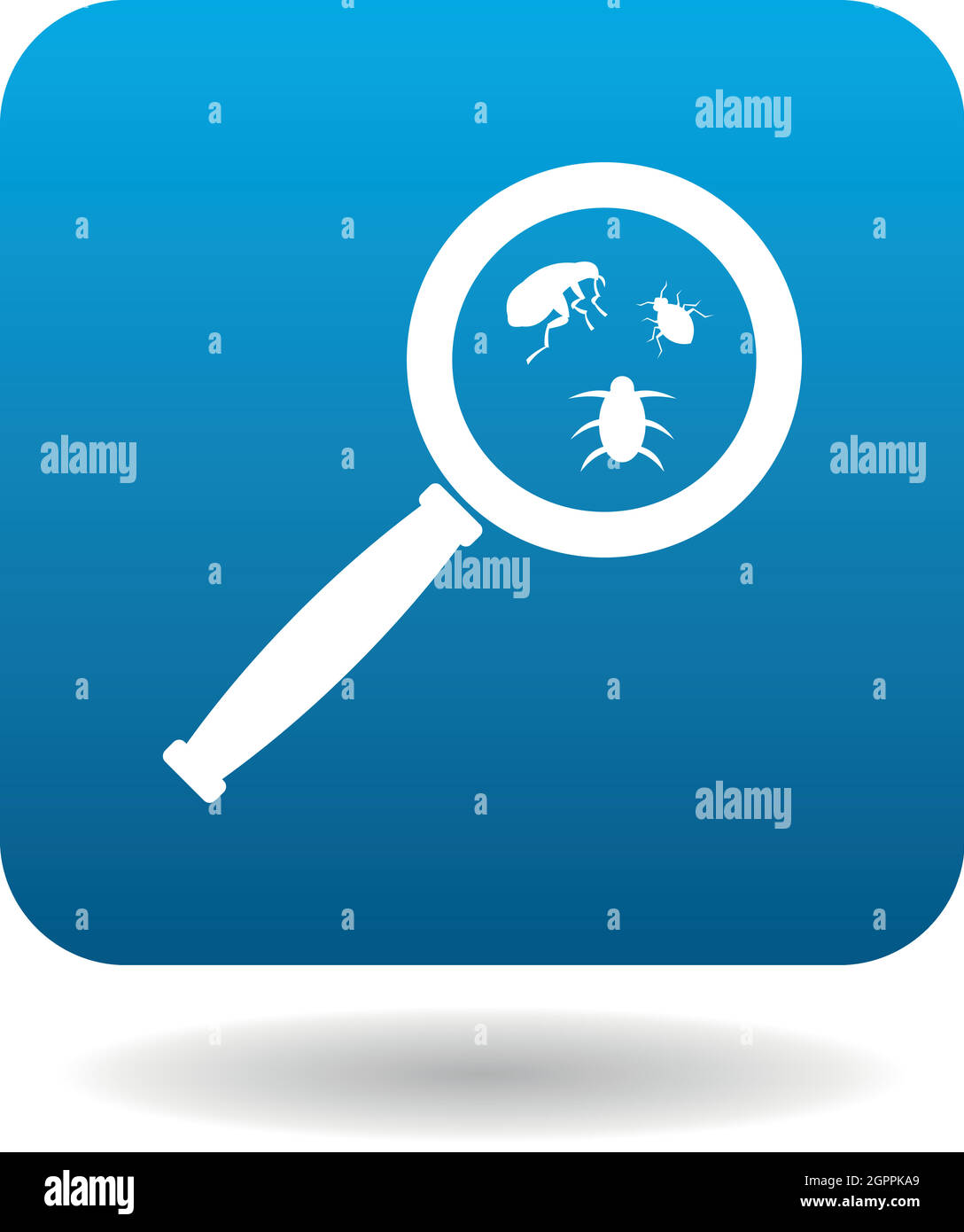 Simple insect icon hi-res stock photography and images - Alamy