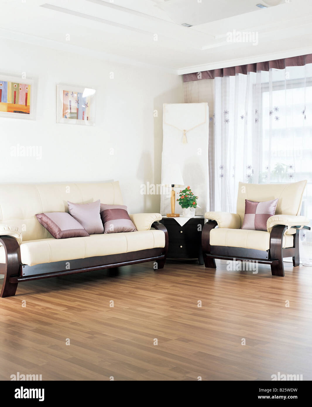 Living room interior Stock Photo - Alamy