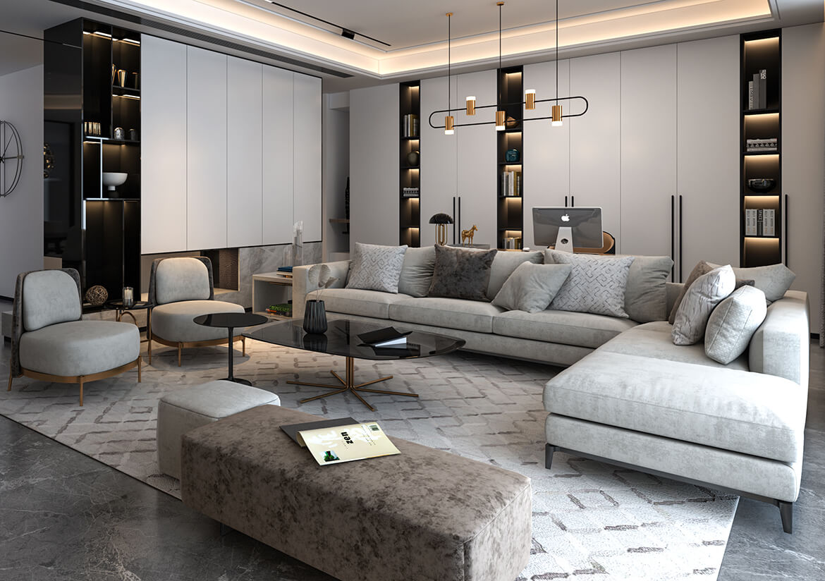 Custom-Made Living Room Cabinets | Benefits and Tips - Royal Apex ...