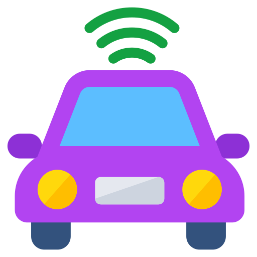 Smart car Generic color fill icon