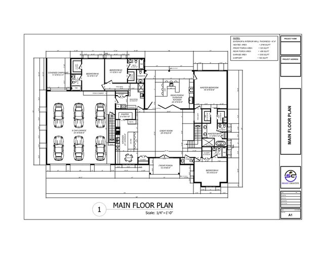 Residential Architectural Drawings - download free 3D model by ...
