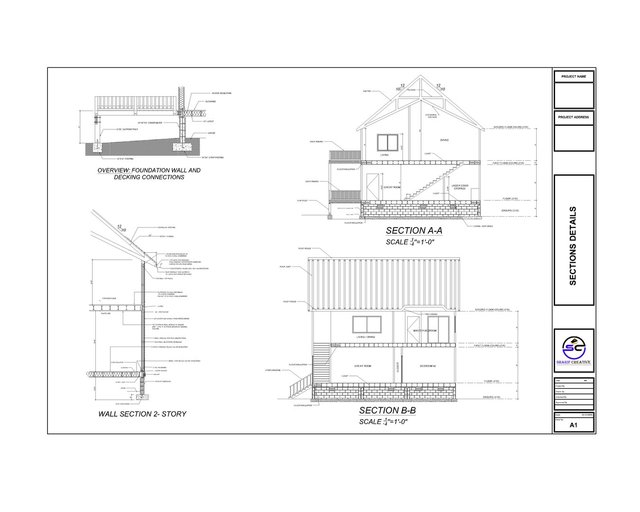 Residential Architectural Drawings - download free 3D model by ...