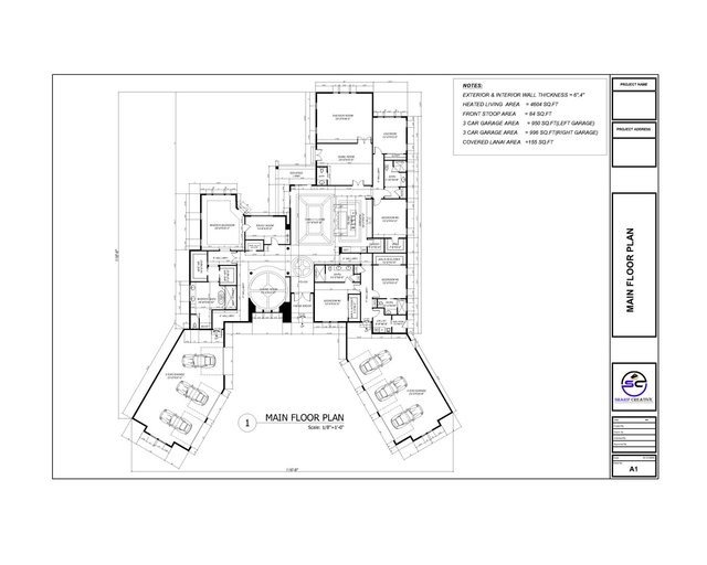 Residential Architectural Drawings - download free 3D model by ...