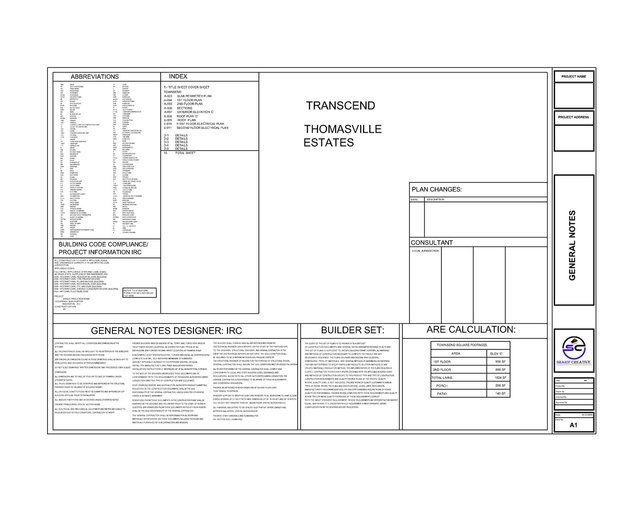 Residential Architectural Drawings - download free 3D model by ...