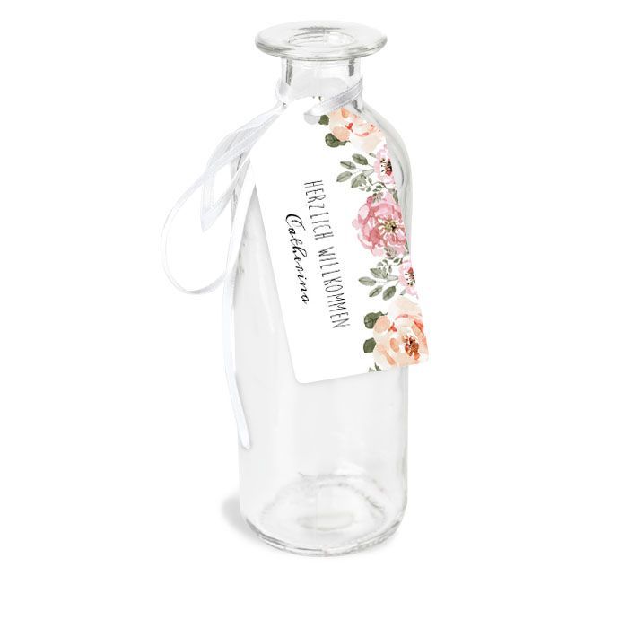 Anhänger für Gastgeschenke zur Hochzeit im Vintage Stil
